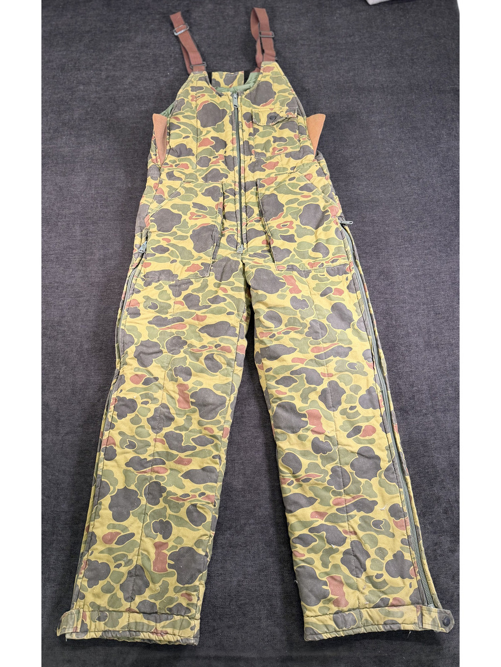 RedHead Camouflage Insulated Bib Overalls Size Small